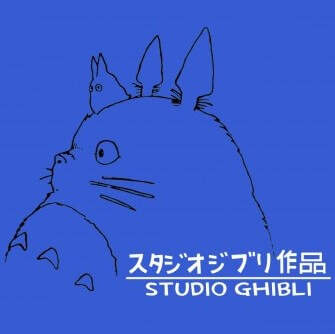 Totoro-oh as Ghibli's iconic mascot.