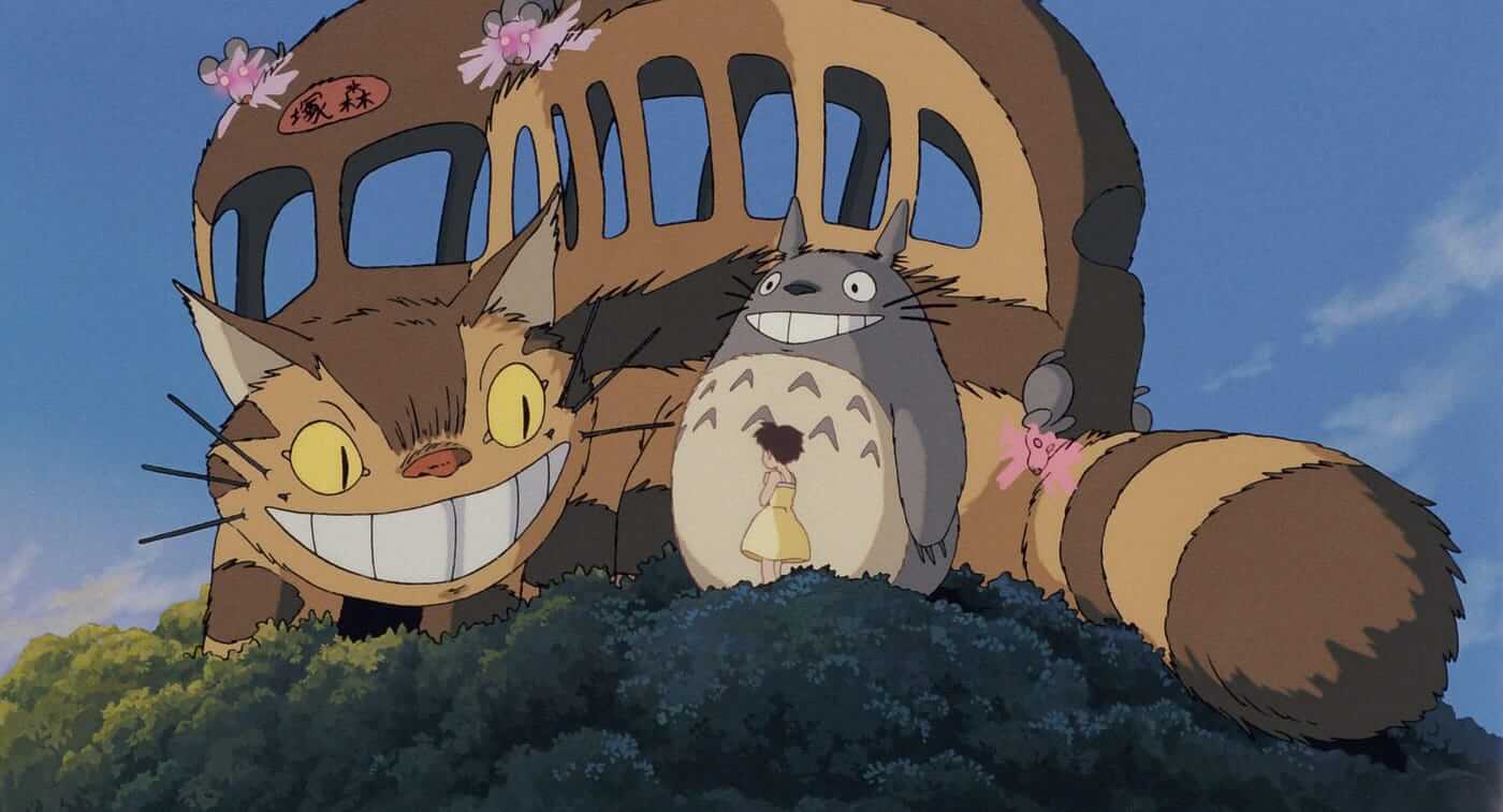 Totoro summoned Catbus to send Satsuki off to find Mei.