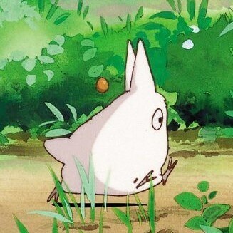 Chibi Totoro, the tiniest Totoro.